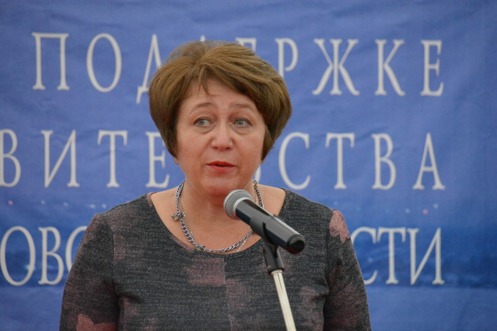 Министр информации и печати области Светлана Бакал