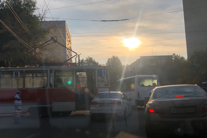 ДТП на пересечении Большой Садовой и Беговой