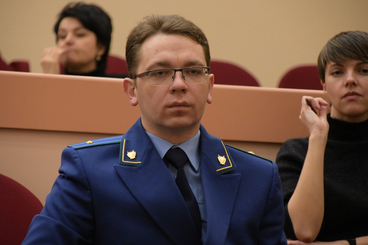 Старший помощник прокурора области Иван Гусев