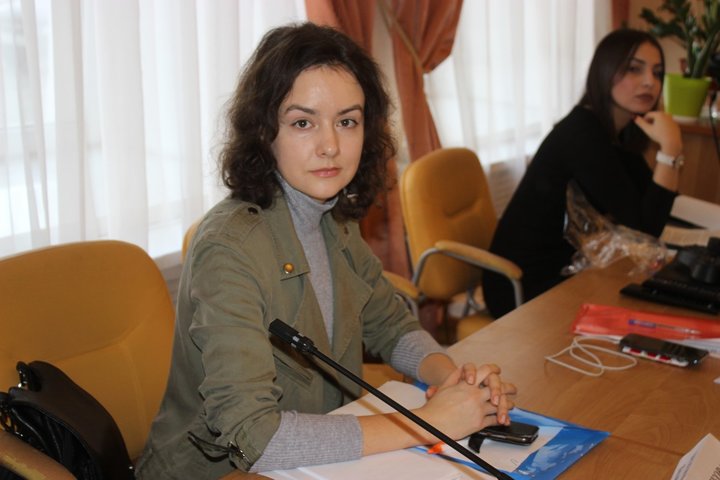 Начальник отдела министерства информации и печати Полина Красильникова