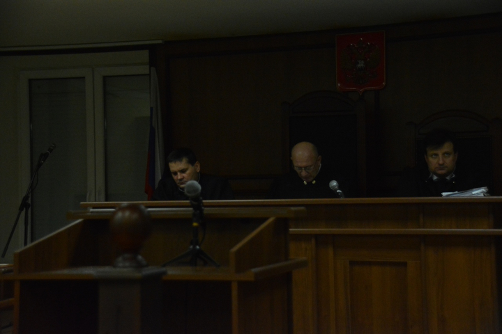 Коллегия судей во главе с Геннадием Кобозевым