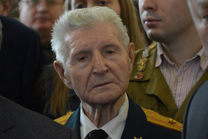 Председатель региональной общественной организации ветеранов Георгий Фролов