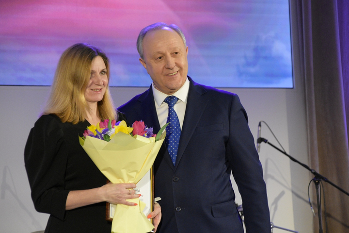 Екатерина Халиуллина и Валерий Радаев