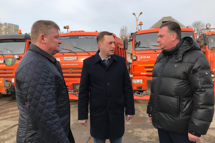 Мэр Михаил Исаев, зампред Роман Бусаргин