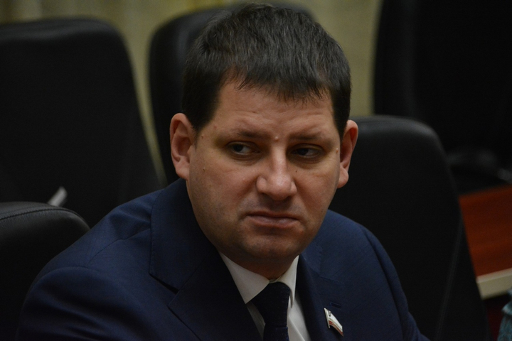 Министр молодежной политики и спорта Александр Абросимов.