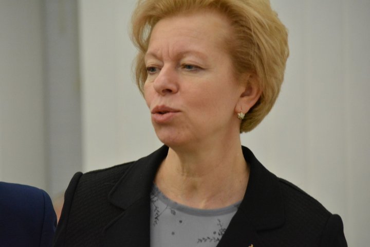 Министр здравоохранения Саратовской области Наталья Мазина