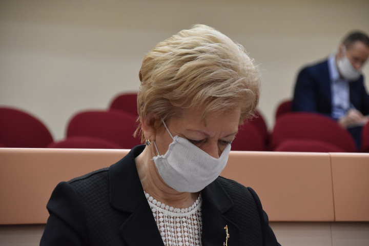 Министр здравоохранения Наталья Мазина