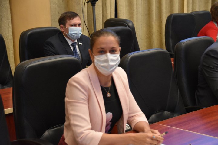 Зампред областного правительства Ирина Седова