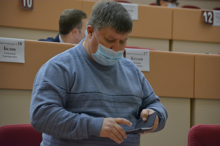 Депутат Дмитрий Сорокин (беспартийный) 