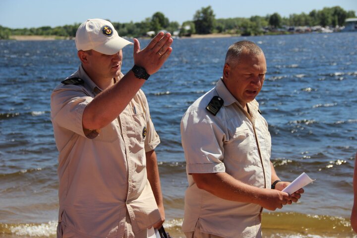 Начальник отдела безопасности людей на водных объектах (главный государственный инспектор по маломерным судам) Артем Голубев  