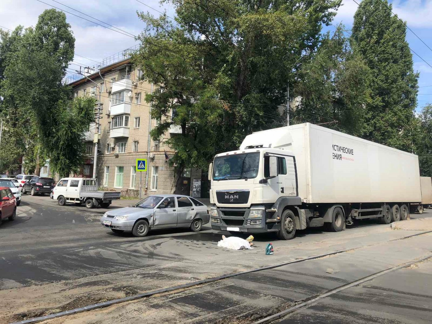 В Саратове водитель грузовика насмерть сбил пенсионерку — ИА «Версия-Саратов »