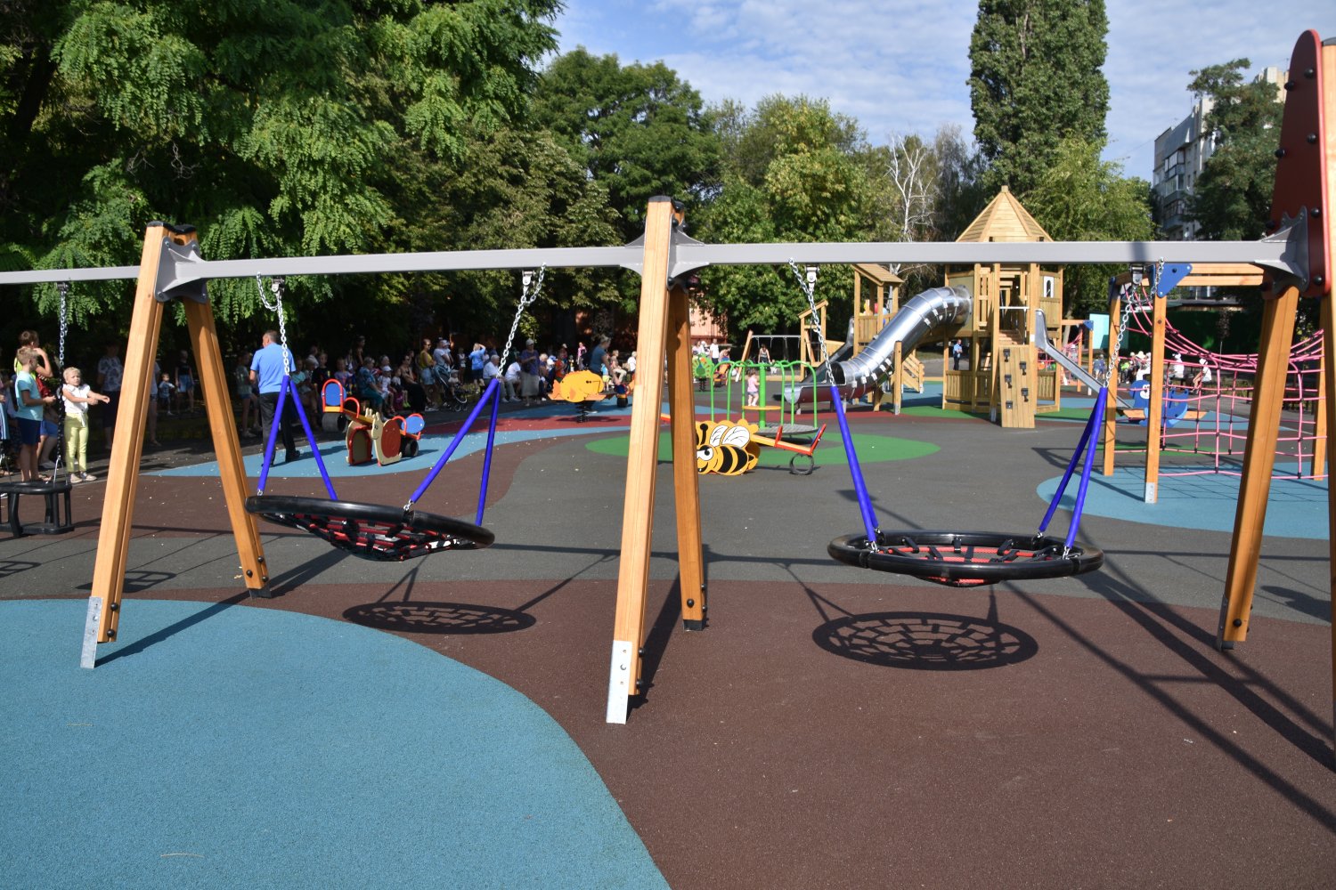 парк горького детские площадки