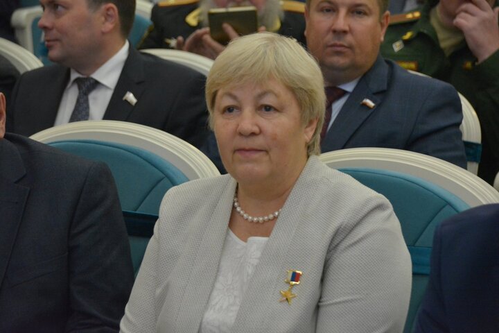Герой труда РФ Людмила Корнилова