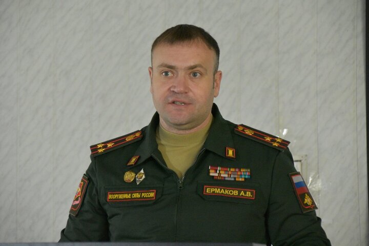 Военный комиссар Саратовской области Андрей Ермаков