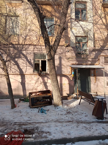 Пожар в Ленинском районе