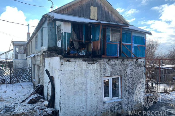 Пожар в Гагаринском районе