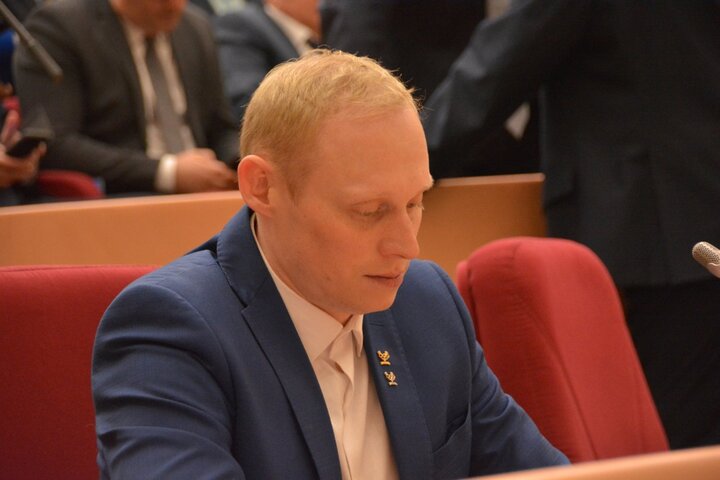 Депутат Саратовской областной думы Илья Захаров