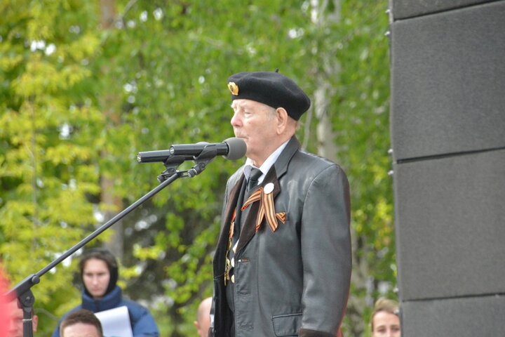 Ветеран Великой Отечественной войны Пётр Колчин