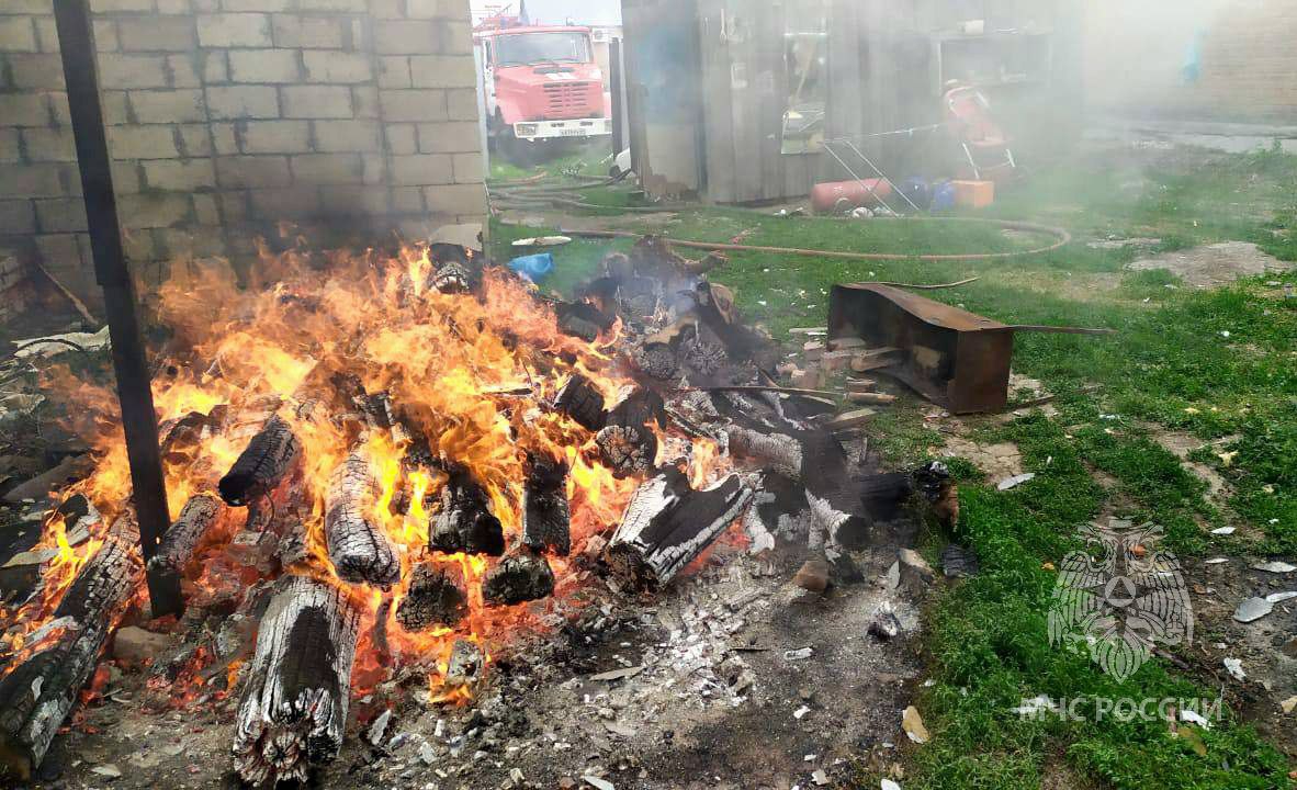 В Пугачевском районе местные жители хотели пожарить шашлыки, но сожгли дом  — ИА «Версия-Саратов»