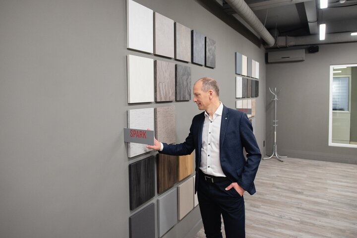 Управляющий Саратовским отделением Сбербанка Руслан Львов / © фото предоставлено фабрикой «Мария»