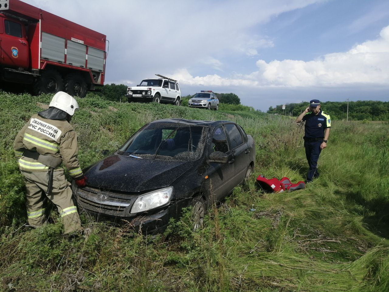 Съезд в кювет это дтп или нет