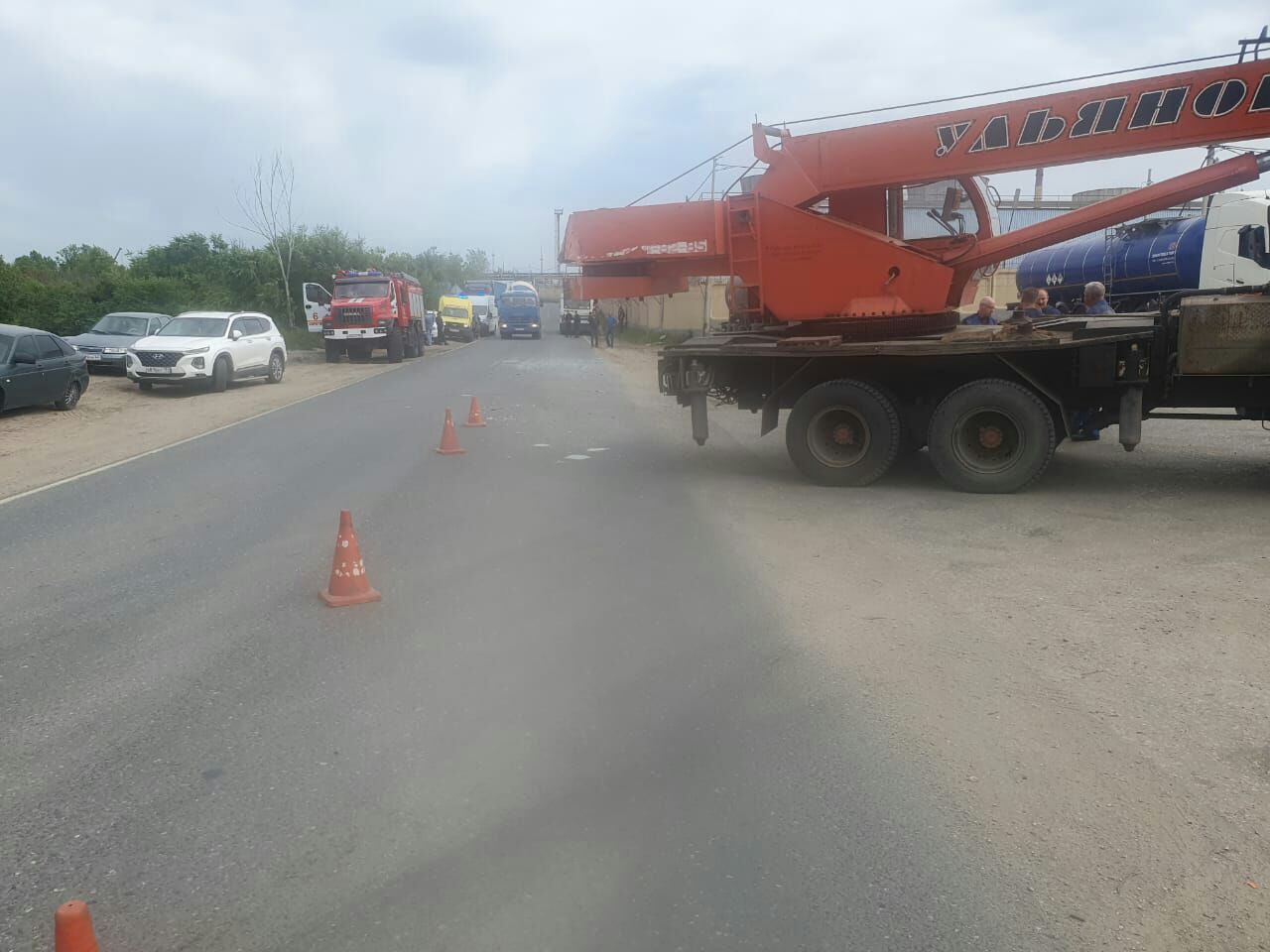 В Заводском районе столкнулись автобус и автокран: двое в больнице |  14.06.2023 | Саратов - БезФормата