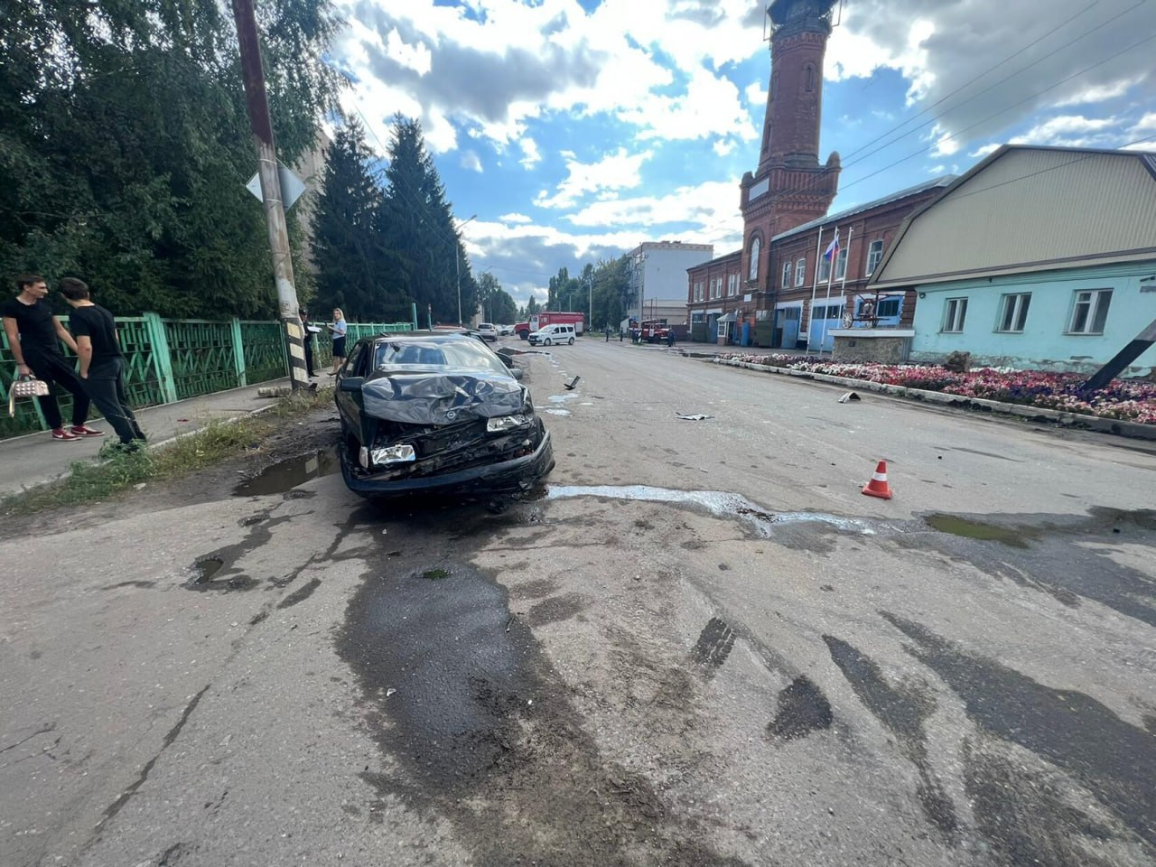 В Петровске столкнулись две легковушки: пострадали четверо молодых людей —  ИА «Версия-Саратов»