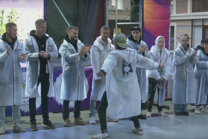 Манучехр Вохидов на награждении