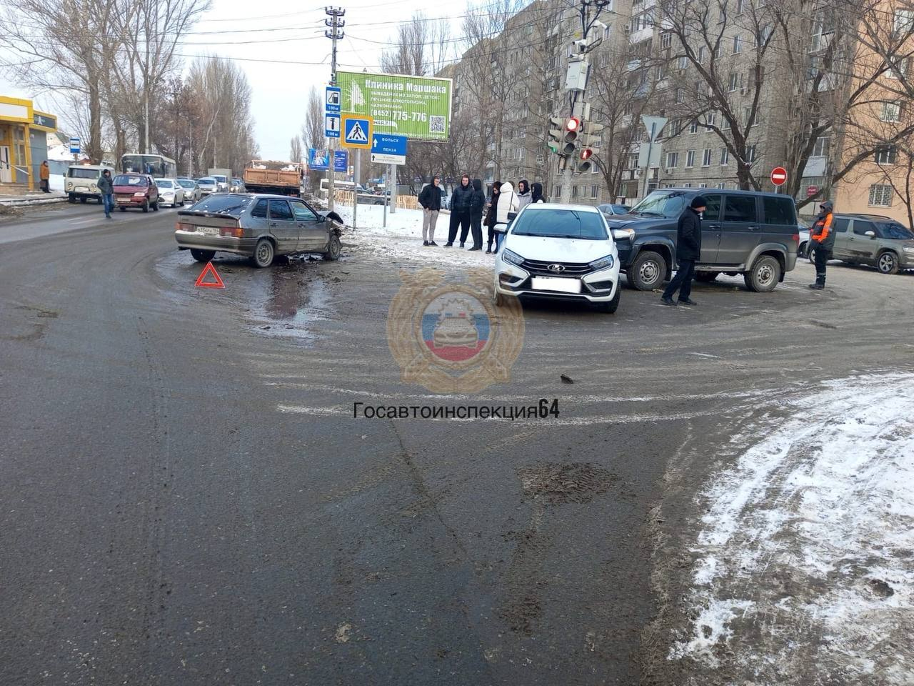 Пенсионерка пострадала в тройной аварии на Большой Садовой — ИА  «Версия-Саратов»