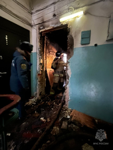 Пожар в Заводском районе / &copy; ГУ МЧС по Саратовской области