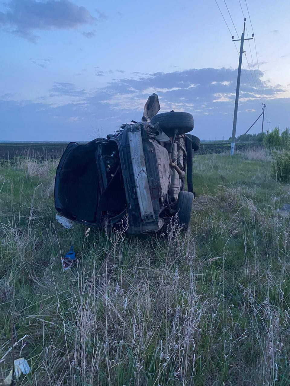 Ночное ДТП в Саратовской области: Toyota съехала в кювет, водитель погиб —  ИА «Версия-Саратов»