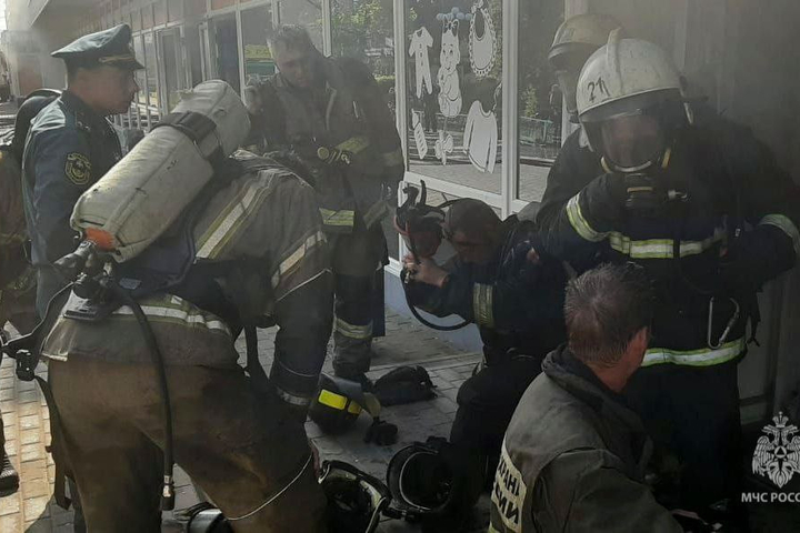 Пожар в Балаково / &copy; ГУ МЧС по Саратовской области