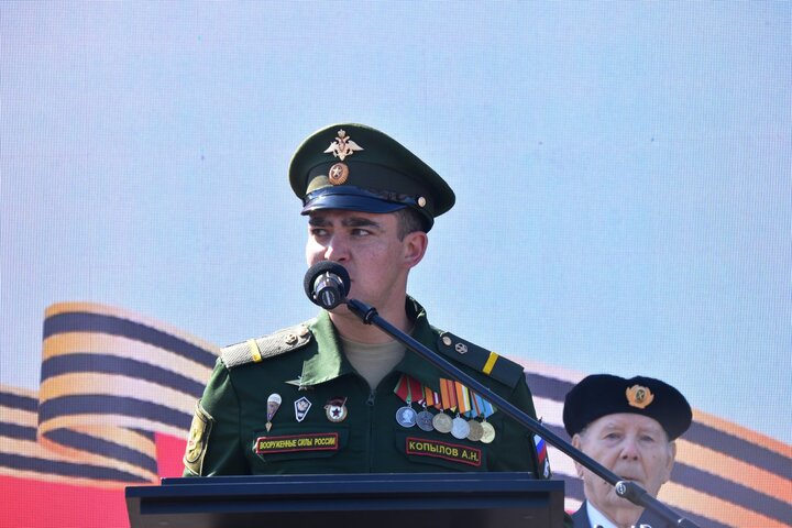 Участник СВО Александр Копылов