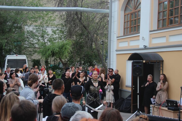 в музее Федина