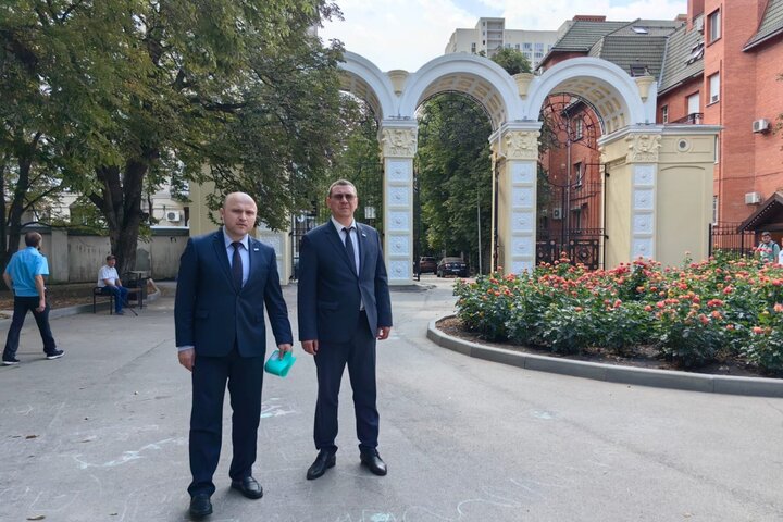 Александр Борзов и Александр Серебряков