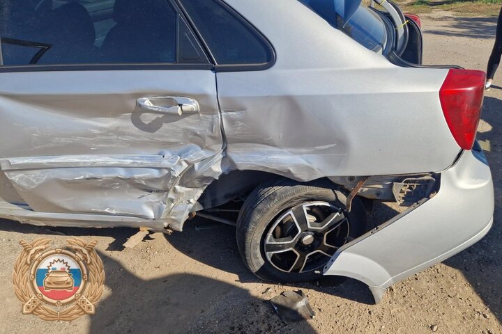 ДТП в посёлке Приволжский / © УГИБДД по Саратовской области