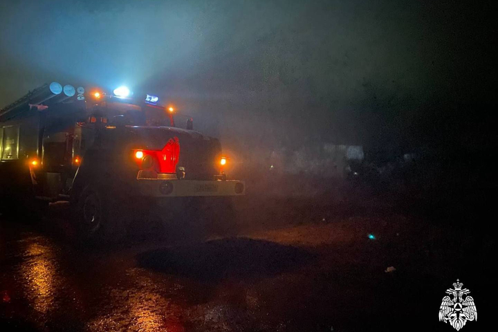 Пожар в Аткарском районе / &copy; ГУ МЧС по Саратовской области