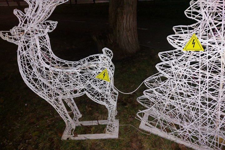 в пешеходной зоне на Рахова / © ИА «Версия-Саратов»