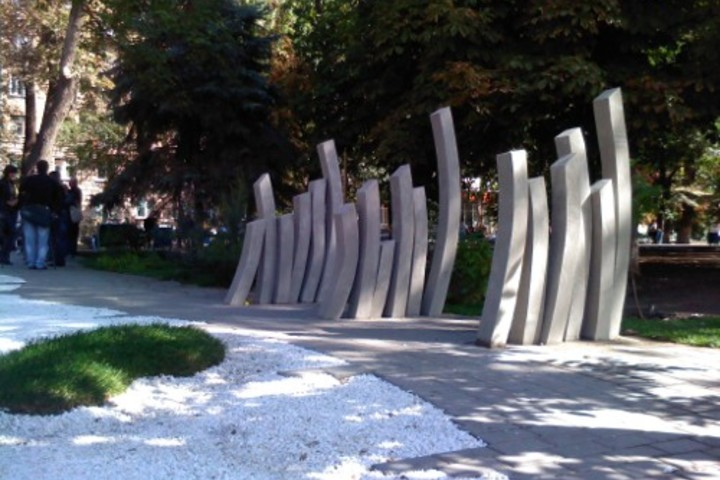 так выглядел памятнике в момент открытия / © ИА «Версия-Саратов»