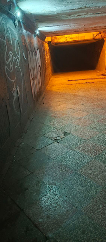 переход на Вишнёвой / фото из комментариев в Telegram-канале мэрии Саратова