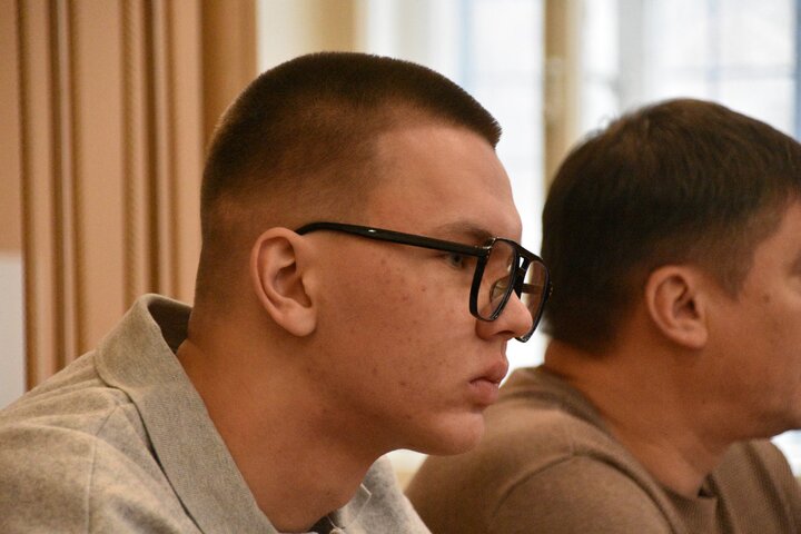 Обвиняемый Глеб Назаров