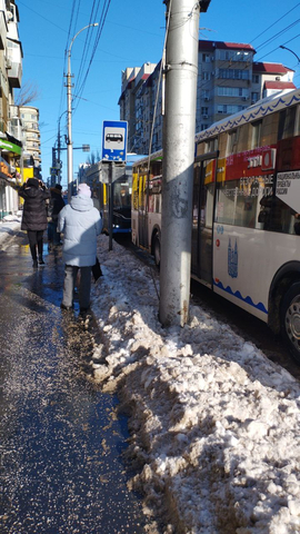 Остановка Рабочая / &copy; Telegram-канал Михаила Исаева