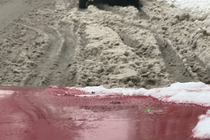 проспект Строителей / &copy; Фото Нелли Букесовой в Telegram-чате &laquo;Володин Саратов&raquo;