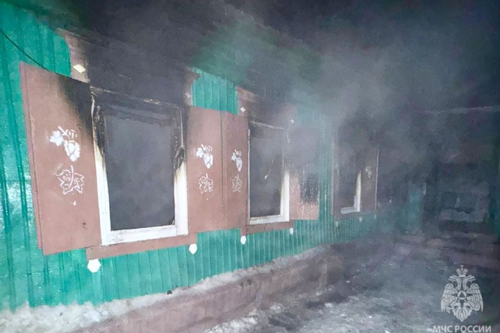 Пожар в Балашовском районе / &copy; ГУ МЧС по Саратовской области