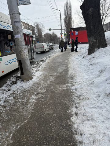 Остановка НИИ / Telegram-канал &laquo;Саратов Ленинский район