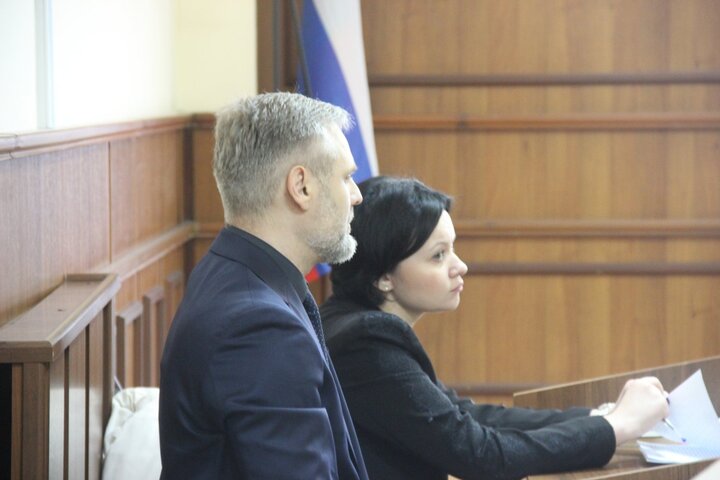 адвокаты Руслан Степнов и Ксения Литвинова