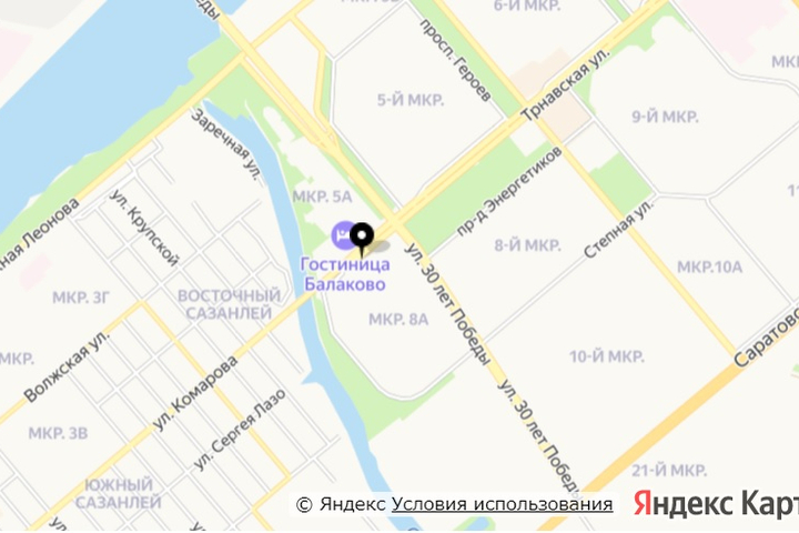 место будущего памятника / &copy; сервис &laquo;Яндекс.Карты&raquo;