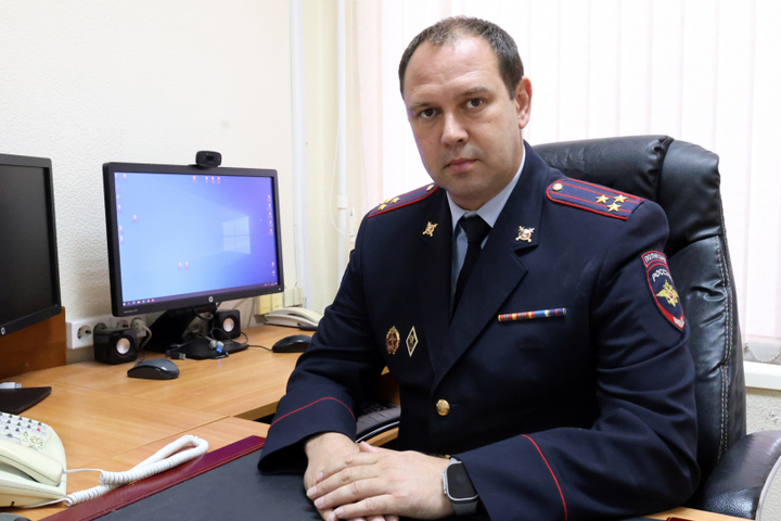 полковник полиции Максим Капитоненко