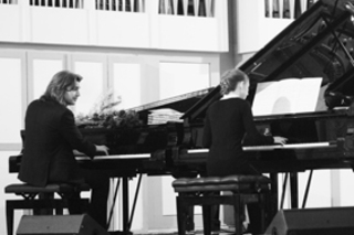 Урок в четыре руки