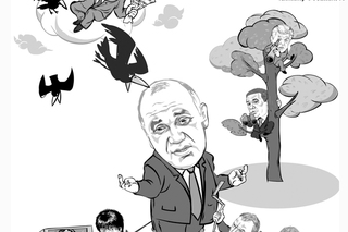 Отрывают Мишке лапу